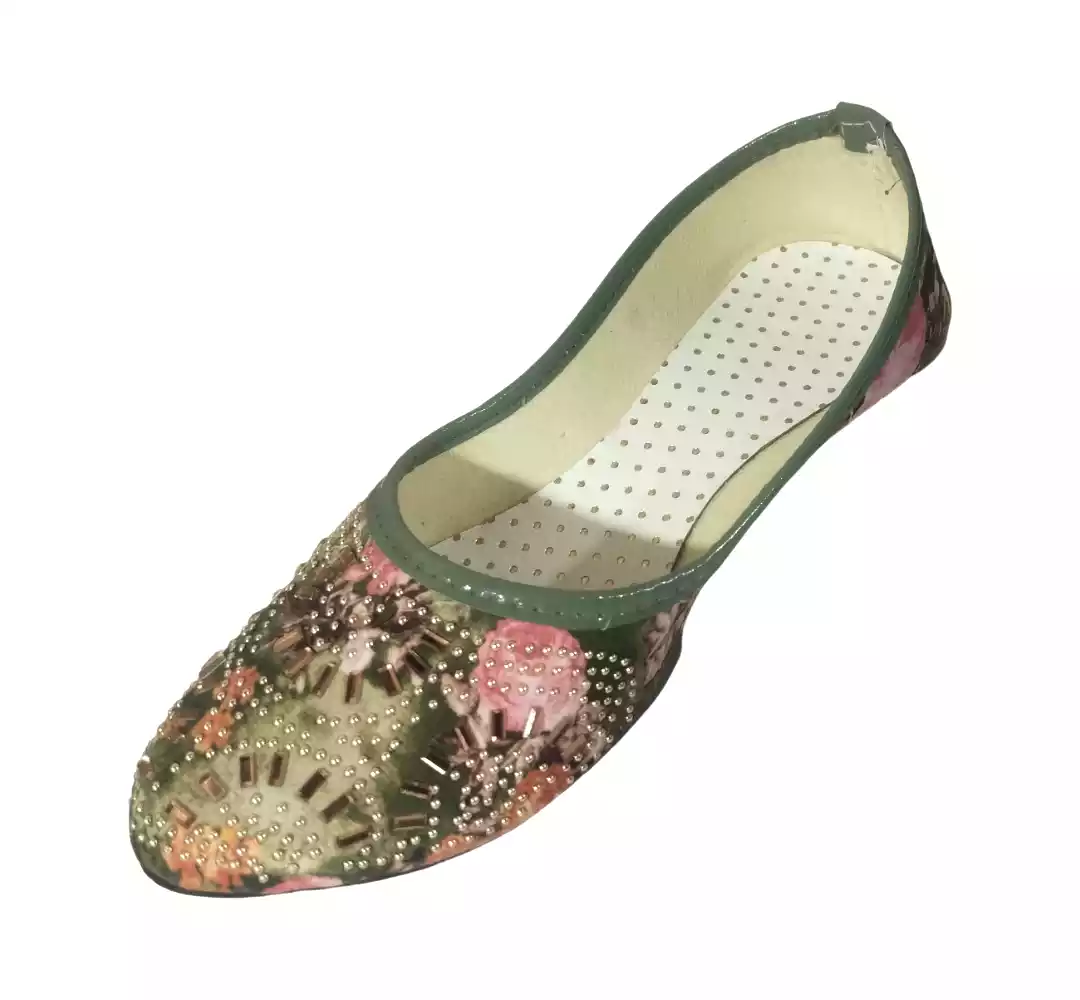 Women Jutti Women Jutti traditional ethnic footwear with elegant embroidery design for festive and casual wear.