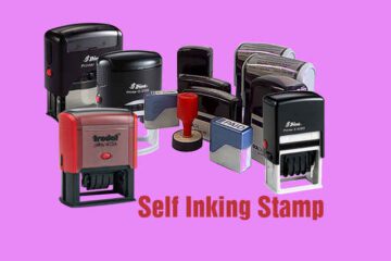 self inking stamp