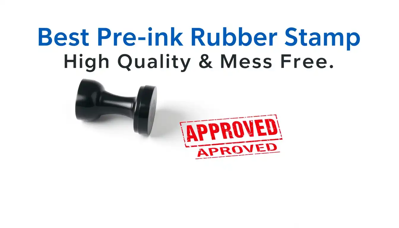 You are currently viewing Best Pre Ink Rubber Stamp High Quality & Mess Free
