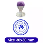 Best CSC Mohar custom rubber stamp for CSC center with clear print, durable design, and professional quality stamp impression