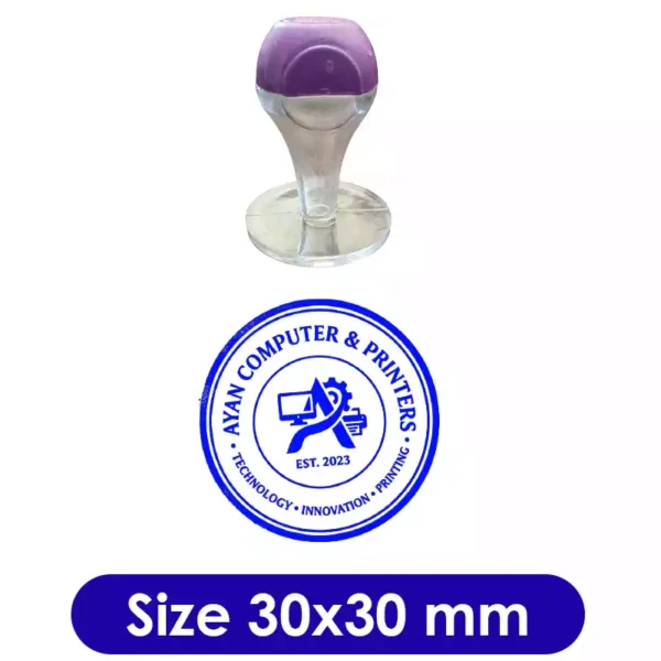 Best CSC Mohar custom rubber stamp for CSC center with clear print, durable design, and professional quality stamp impression