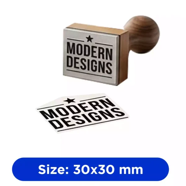 Custom nylon logo stamp for business branding