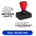Buy Pre Ink Logo Stamp 30x30 mm Online – Best for Daily Use