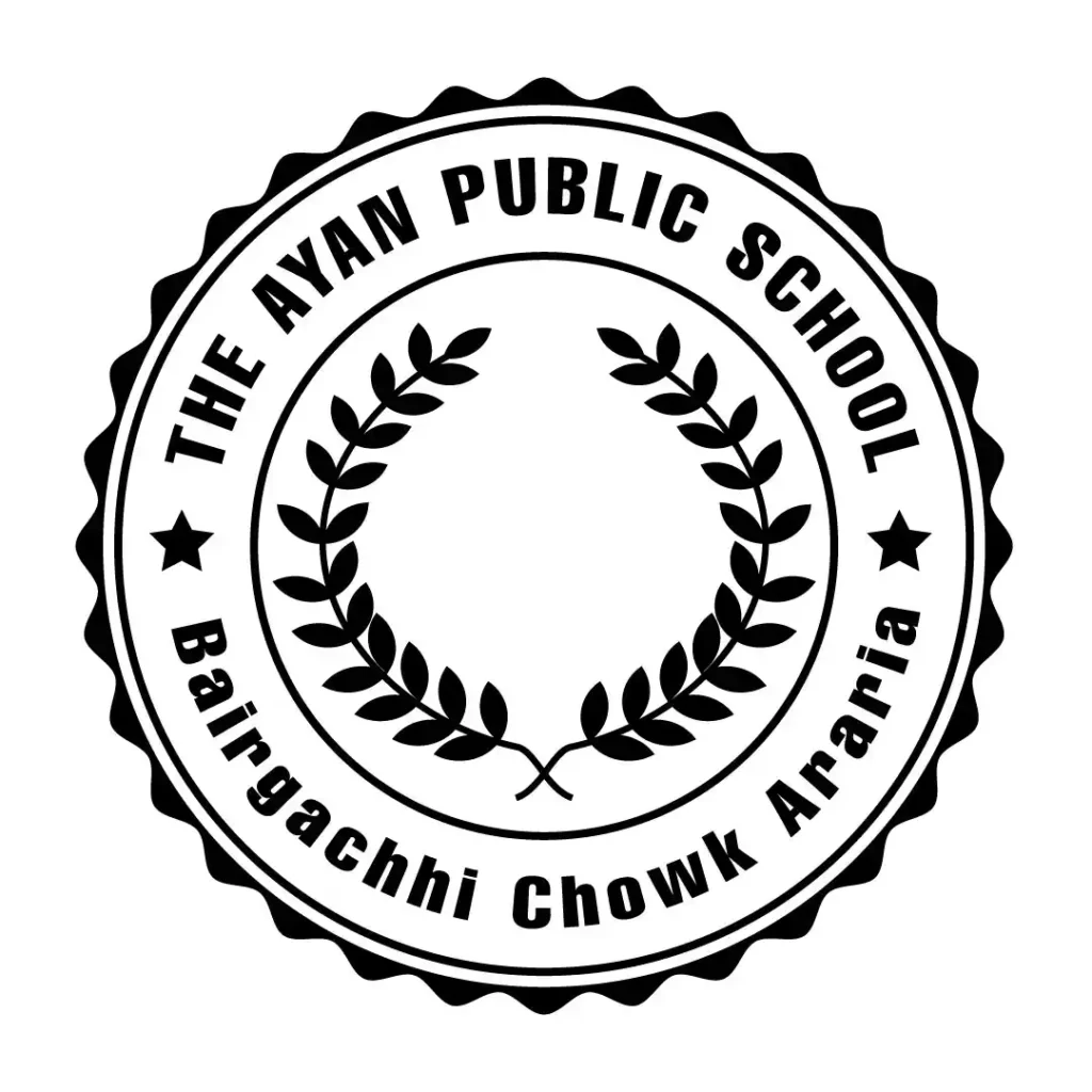 School logo stamp durable and clear print