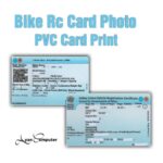Bike Rc Card Pvc Card Printing