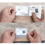 aadhar card pvc sheets