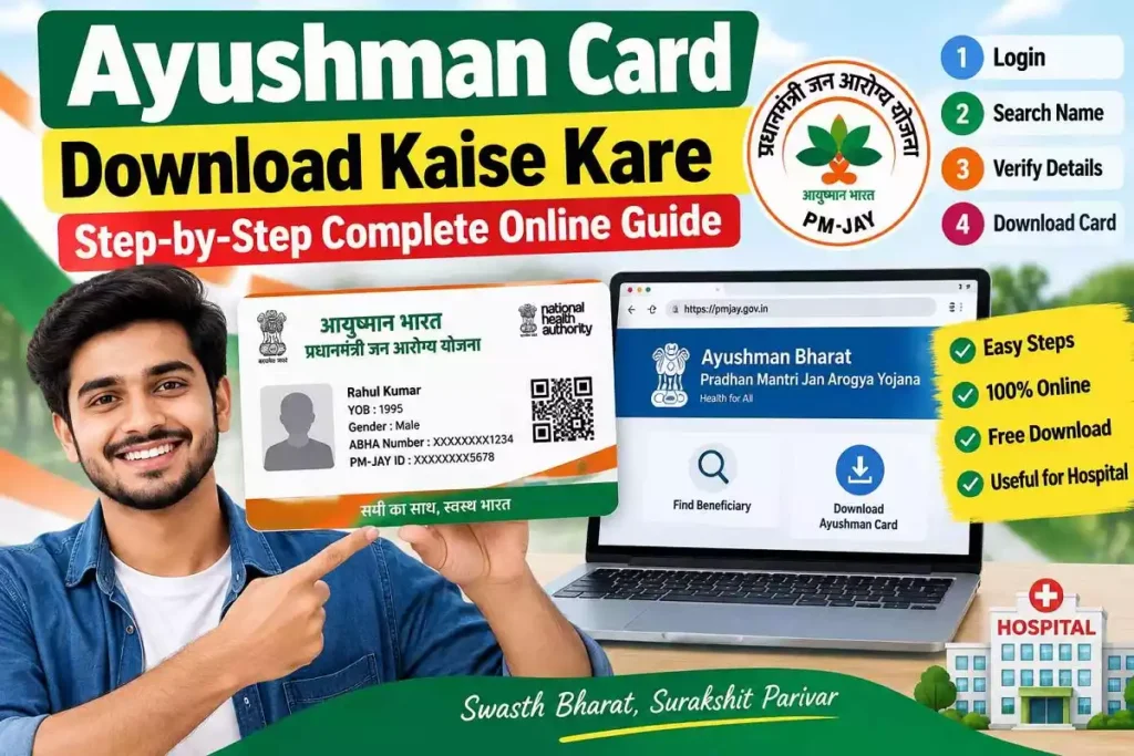 Ayushman Card Download Aabha Card